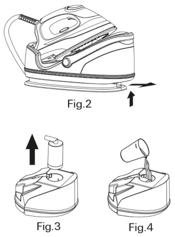H Koenig v5i Steam Station Iron - fig4