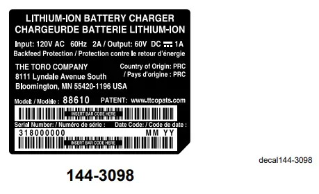 TORO 51870 Flex Force Power System 60V Pole Saw - 144-3098