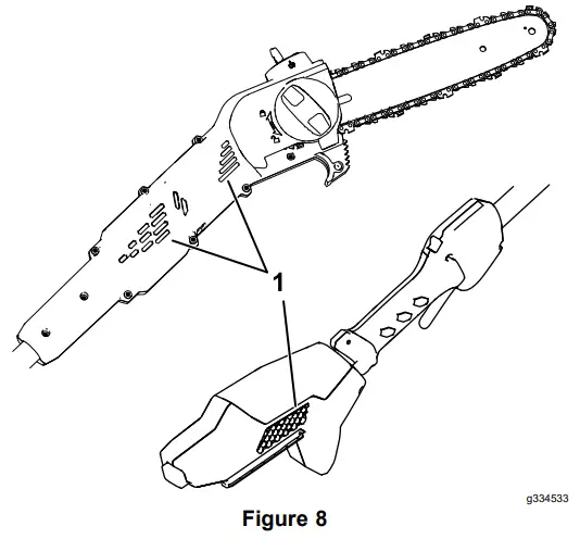 TORO 51870 Flex Force Power System 60V Pole Saw - Figure 8