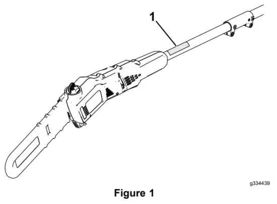 TORO 51870 Flex Force Power System 60V Pole Saw - fig 1