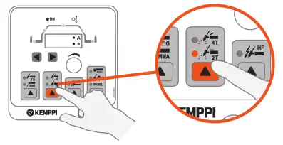 KEMPPI LT 250 MasterTig 12.6kg Unit - 2T mode