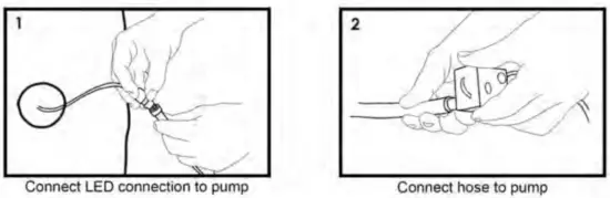 XBRAND GE3518FTNA Buddha Waterfall Fountain w LED - fig3