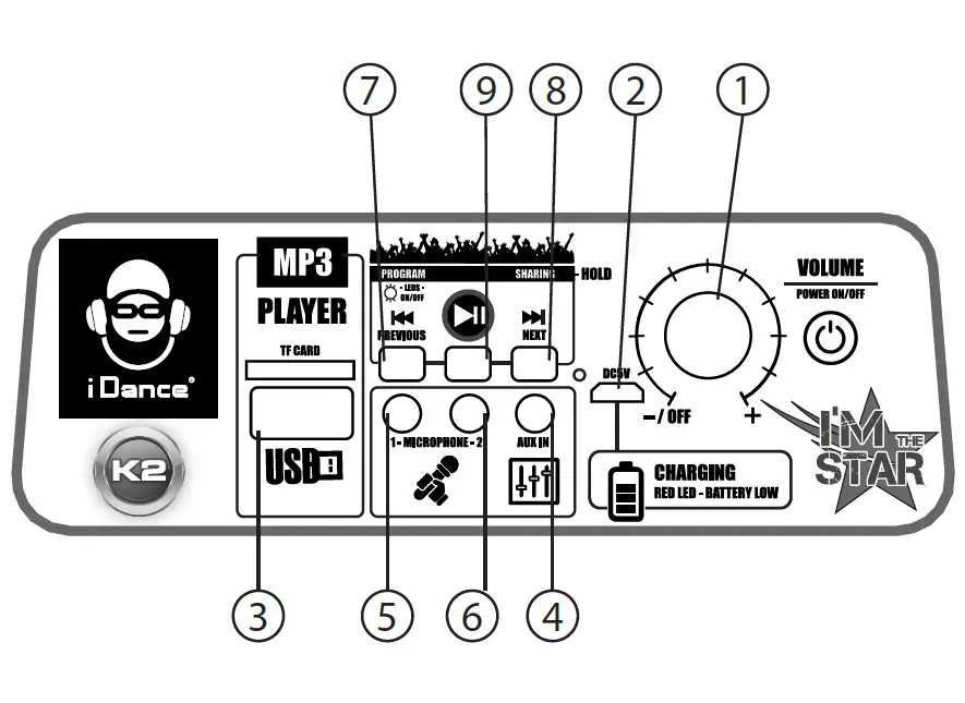 iDance-K2v2-Wireless-Sound-and-Light-Party-System-fig-1