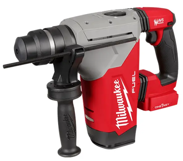 milwaukee M18 FHP Fuel 28 Mm SDS Plus Rotary Hammer with One Key-