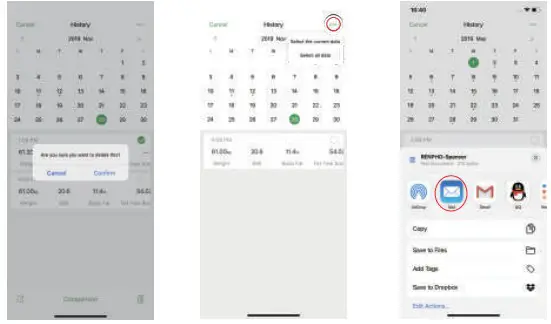 RENPHO Smart Body Composition At the bottom