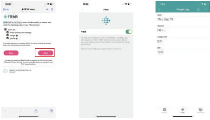 RENPHO Smart Body Composition and web