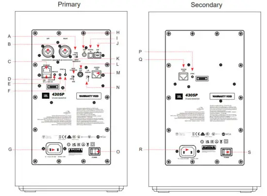 JBL 4305P Studio Monitor Bookshelf Speaker - figure 3