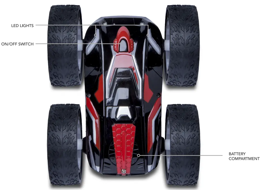 FORCE1 CNP1050 Cyclone Fast Action Stunt Car - fig 2