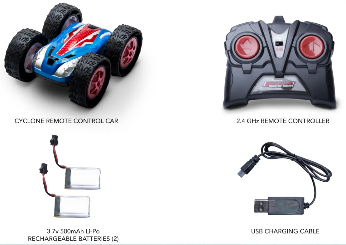 FORCE1 CNP1050 Cyclone Fast Action Stunt Car - fig 5