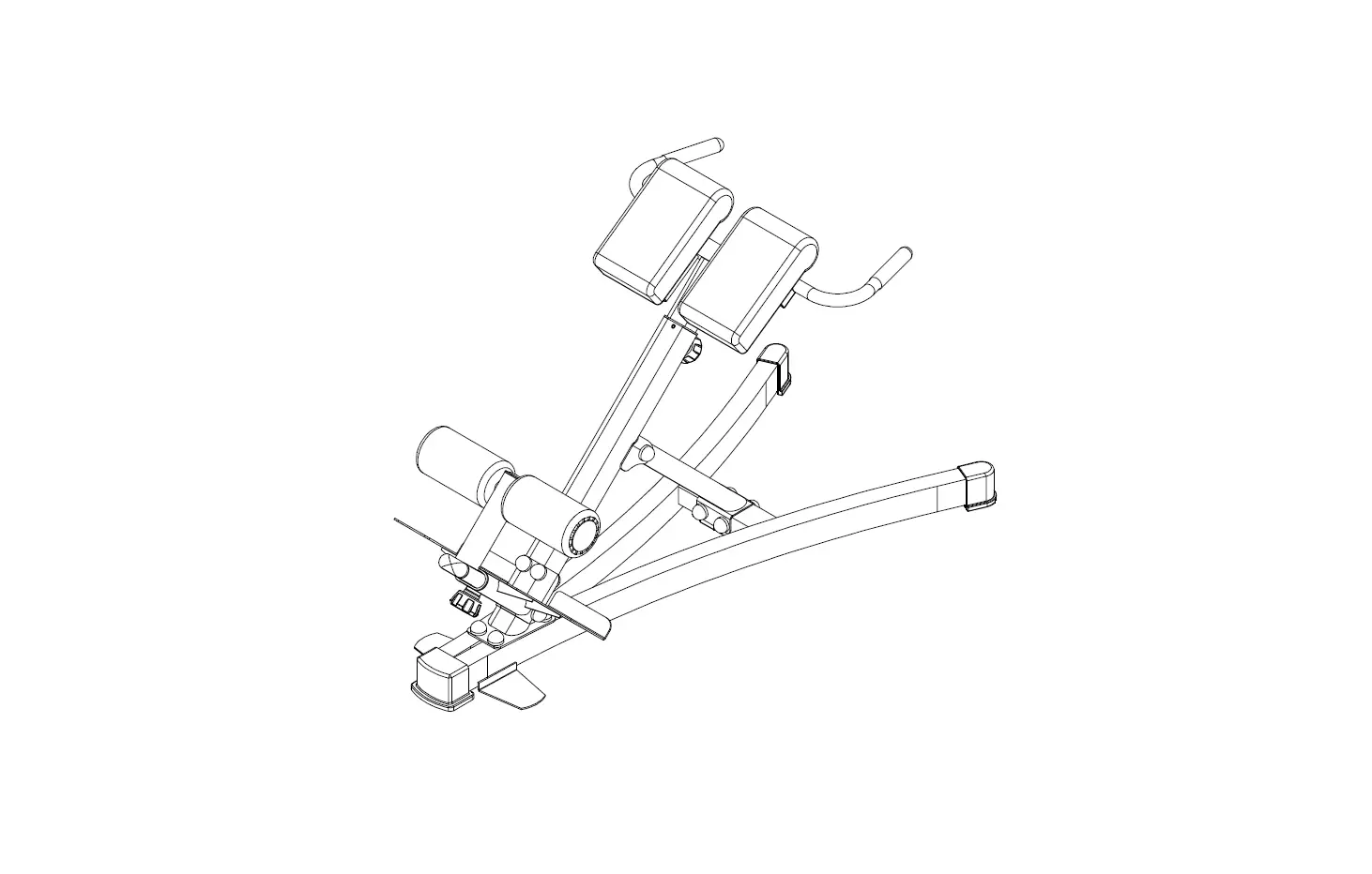 Fitnesssuperstore Ff-he450 French Fitness 45 Degree Hyper Extension Owner's Manual