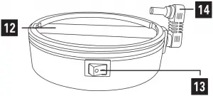 OPTIONAL ACCESSORIES 12, 13 & 14