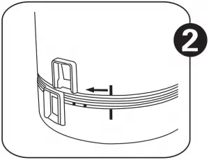Using the battery pack 2