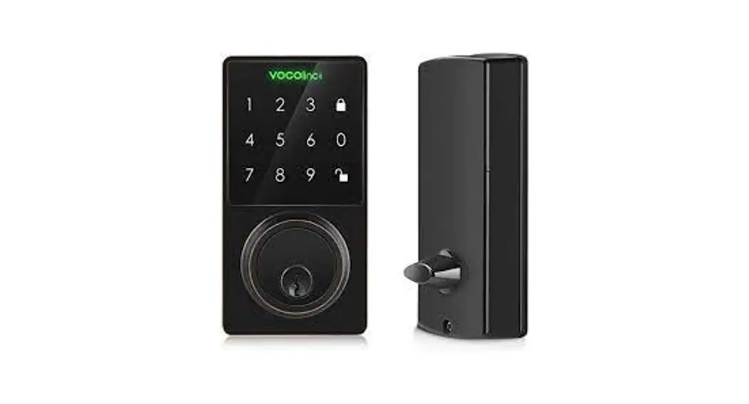Vocolinc Tguard Smart Lock Deadbolt Touch Screen Keypad User Manual