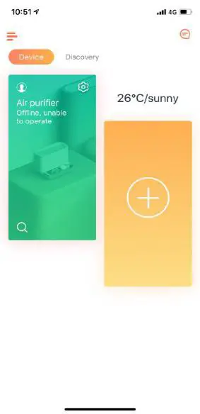 Tendomi Smart WiFi Air Purifier APP - LONG IN