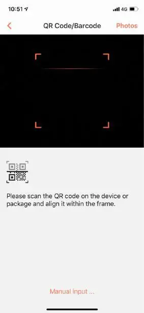 Tendomi Smart WiFi Air Purifier APP - Scan