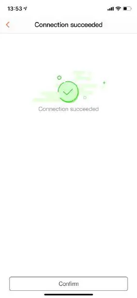 Tendomi Smart WiFi Air Purifier APP - succeeded