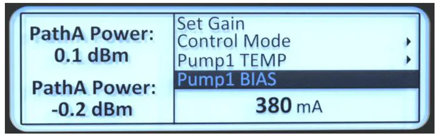 Pump1 BIAS