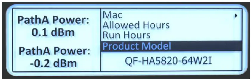 Qualfiber QF HA5820 64W2I 1550nm Erbium Ytterbium Co Doped Amplifier - Product Model