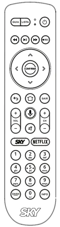 tech4home Pali M4 Remote Control -