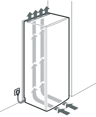 BOSCH GSN54DWCV Series 6 Energy Efficient Upright Freezer 04