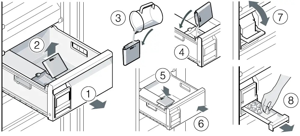 BOSCH GSN54DWCV Series 6 Energy Efficient Upright Freezer 08