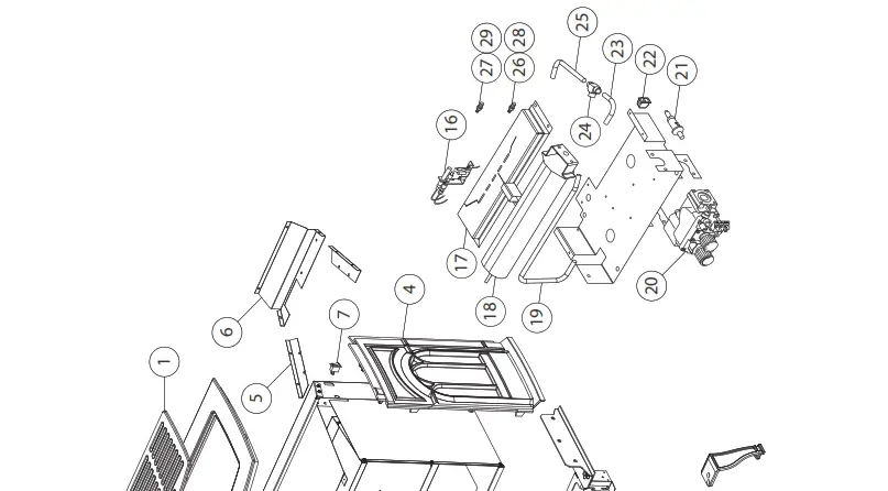 Ashley Gas Stove Instal REPLACEMENT PARTS