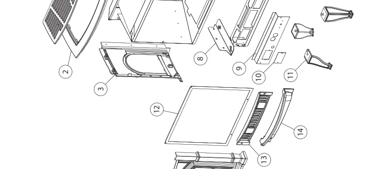 Ashley Gas Stove Instal REPLACEMENT PARTS2