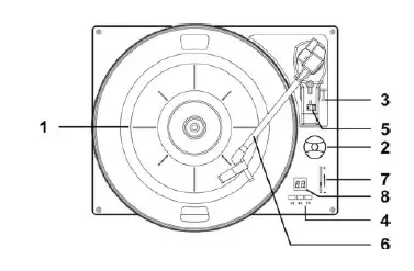 HYUNDAI vRTC315 Retro Radio and Turntable FIG 7
