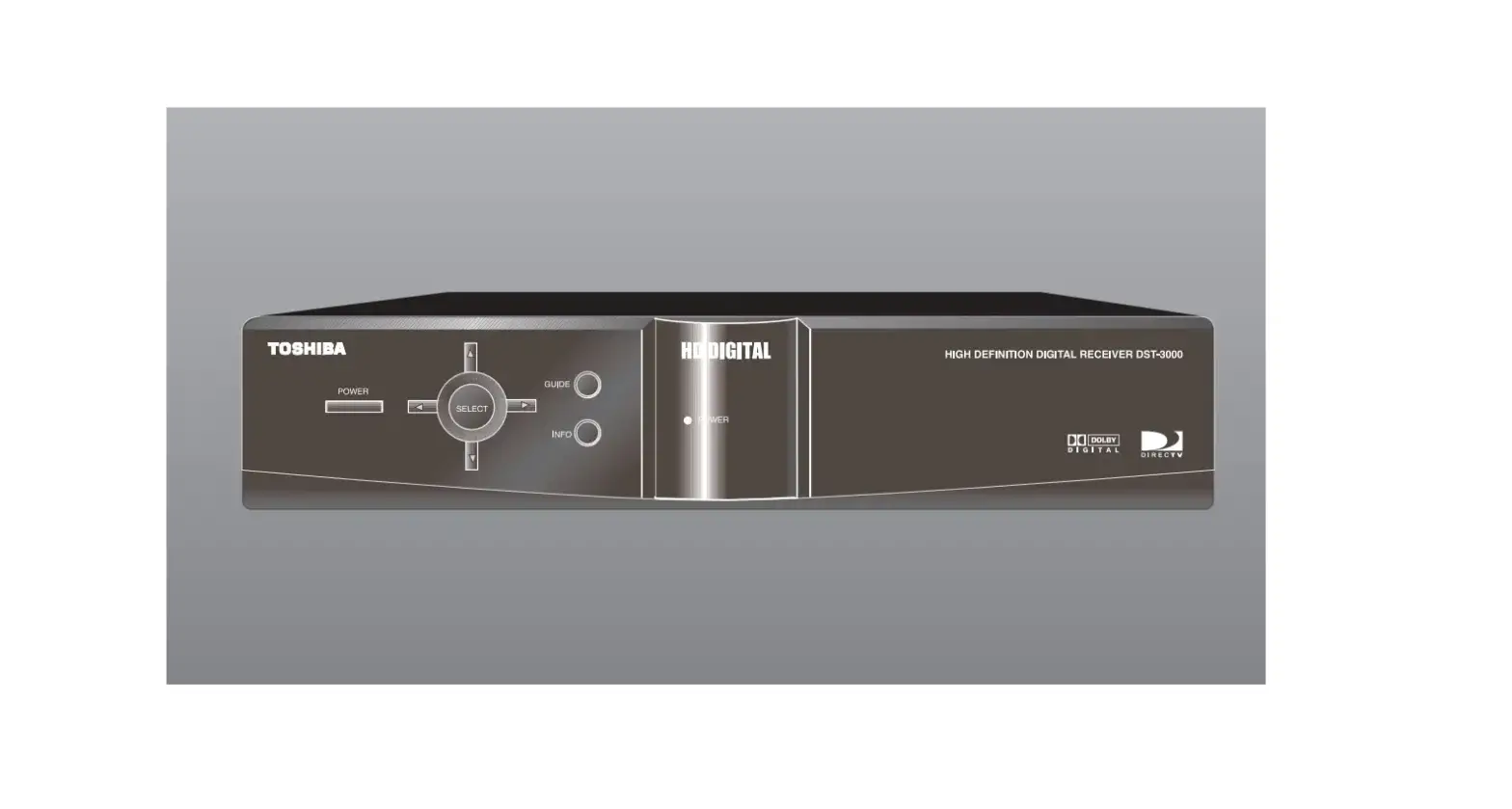 Toshiba Dst-3000 Receiver Manual