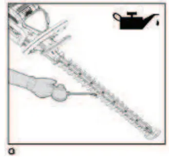 Masport 553160 60V Hedge Trimmer - Lubricating