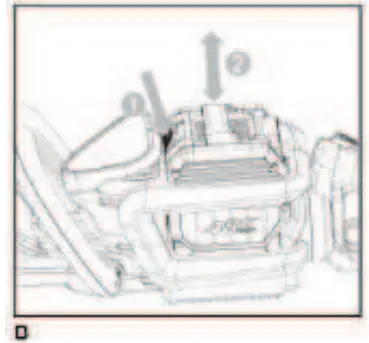 Masport 553160 60V Hedge Trimmer - battery pack