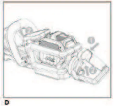 Masport 553160 60V Hedge Trimmer - start hedge trimmer