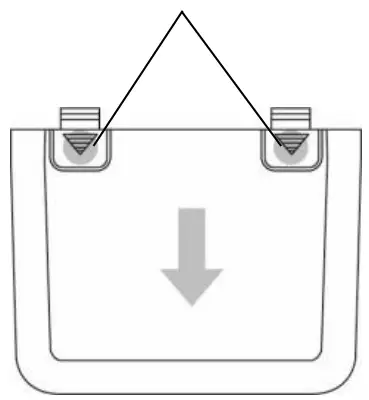 COSMOS 807NIT Natural Gas Alarm - battery cover