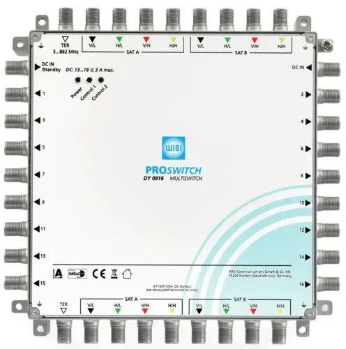 WISI DY 0908 Pro Switch Multiswitch