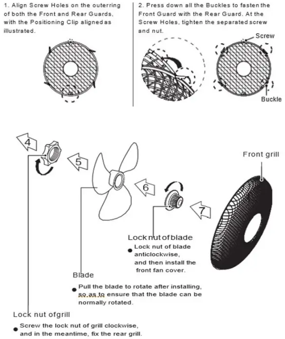 Front and Rear-Guard Installation