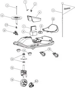 CRAZY CART SHIFT PARTS