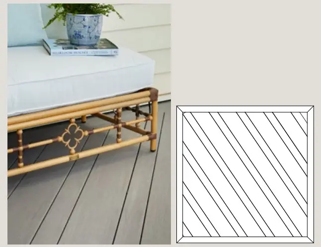 TIMBER TECH Classic Brown Grooved Edge Scalloped Composite Deck Board - Figure 12