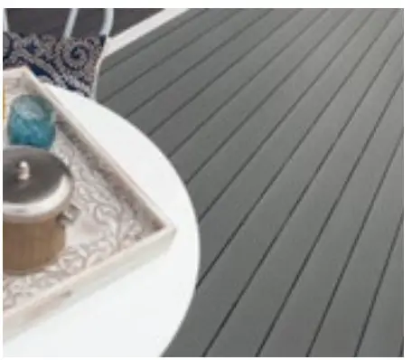 TIMBER TECH Classic Brown Grooved Edge Scalloped Composite Deck Board - Figure 6