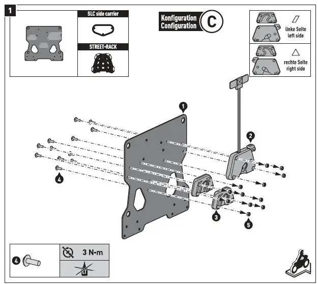 SW-MOTECH BC.SYS.07.649.30001 B SysBag Bag System FIG 12
