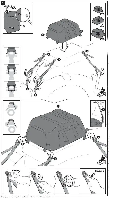 SW-MOTECH BC.SYS.07.649.30001 B SysBag Bag System FIG 18