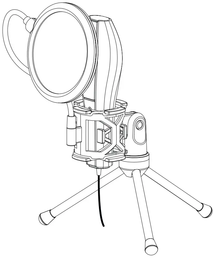 hama 00139907 MIC USB Stream Microphone - Fig 1