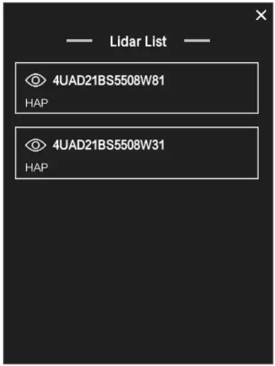 Livox Viewer 2 Horizon Lidar Sensor - fig 2
