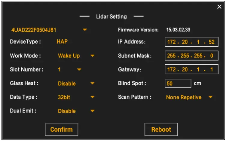 Livox Viewer 2 Horizon Lidar Sensor - fig 3