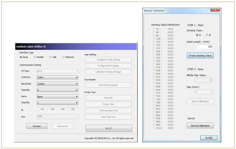 BIXOLON XD5 40T Thermal Transfer Label Printer - fig36