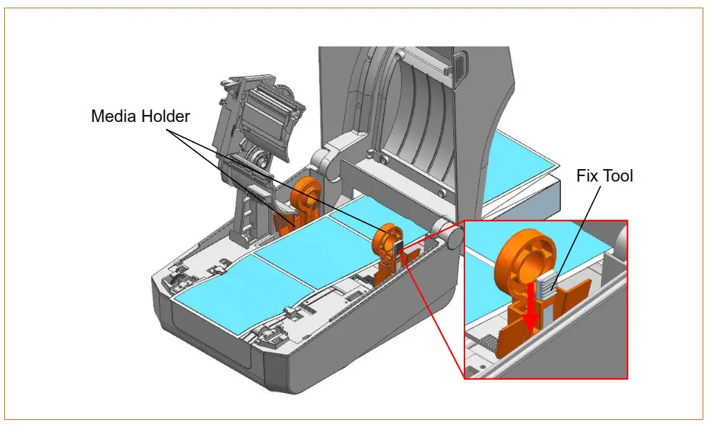 BIXOLON XD5 40T Thermal Transfer Label Printer - fig43