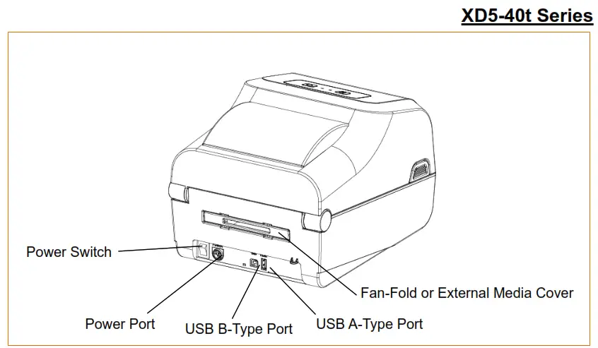BIXOLON XD5 40T Thermal Transfer Label Printer - fig5