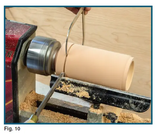 ROCKLER 27188 Stainless Steel Travel Mug Turning Kit fig 8