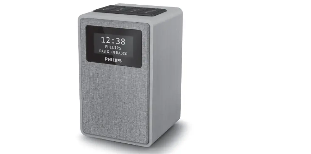 Philips R5005 5000 Series Dab Plus Radio Clock Radio User Manual