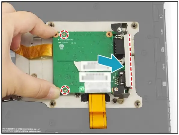 DURABOOK R11 Rugged Tablet Expansion Modules with GLAN RS232 Smart Card - fig 10