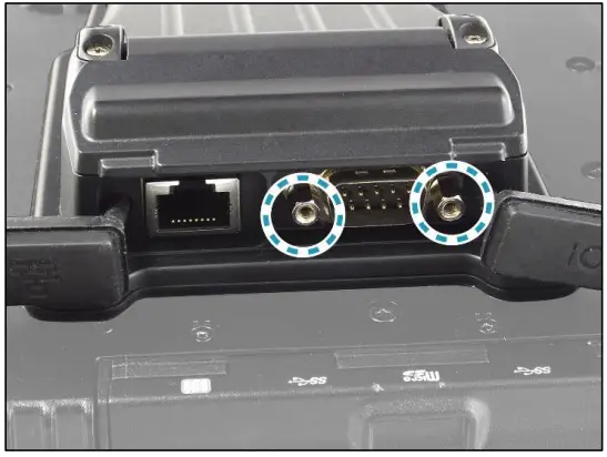 DURABOOK R11 Rugged Tablet Expansion Modules with GLAN RS232 Smart Card - fig 17